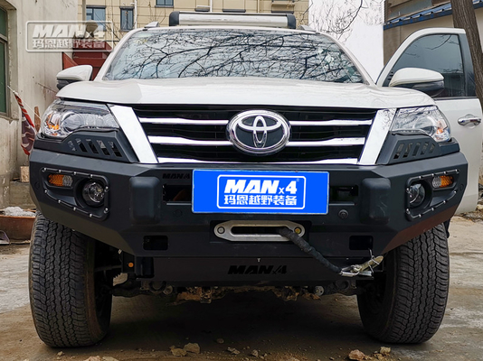 Front Offroad Toyota Bull Bar Powder Coating For Fortuner 2016