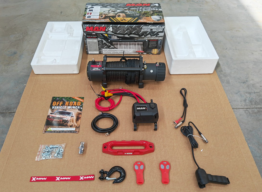 OEM Car Offroad Winch 4x4 13500lbs Synthetic Rope