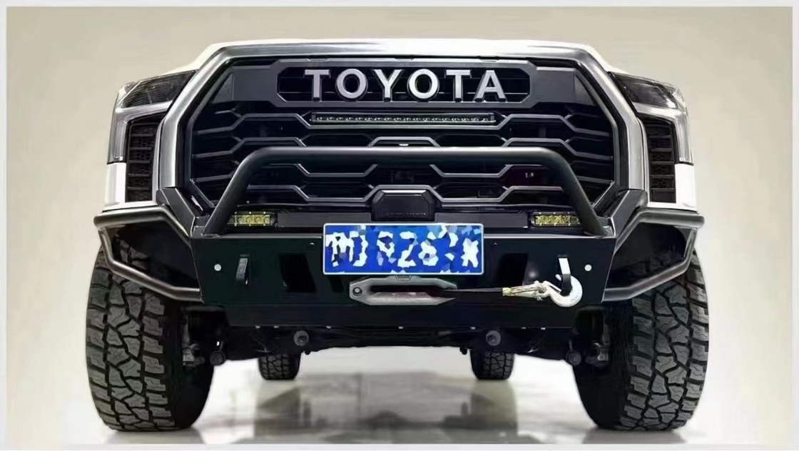 OEM TOYOTA Bull Bar Car Offroad Winch 4x4 Bumper For Tundra