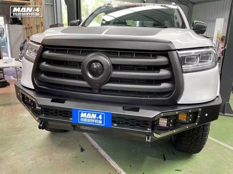ISO9001 GREAT WALL Bull Bar Powder Coated 4x4 Winch Bumper