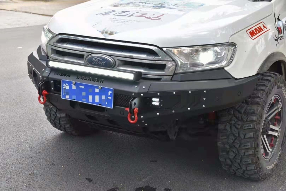 Q235 Steel Front FORD Bull Bar Ranger Raptor T6 T7 T8 Universal