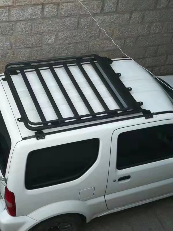 Black Steel Q235 Off Road Suzuki Jimny Roof Rack 2000-2019